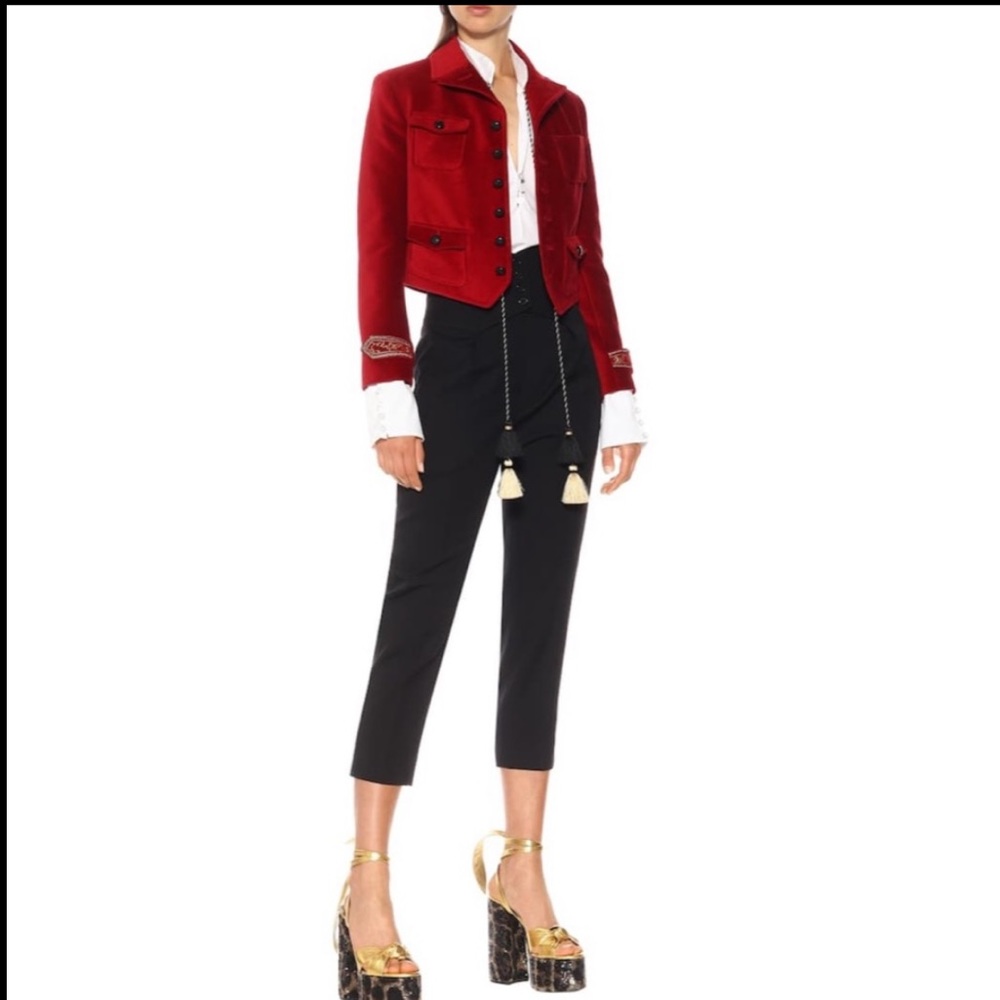 SAINT LAURENT Bolero Jacket Size 38/4 - Picture 4 of 9